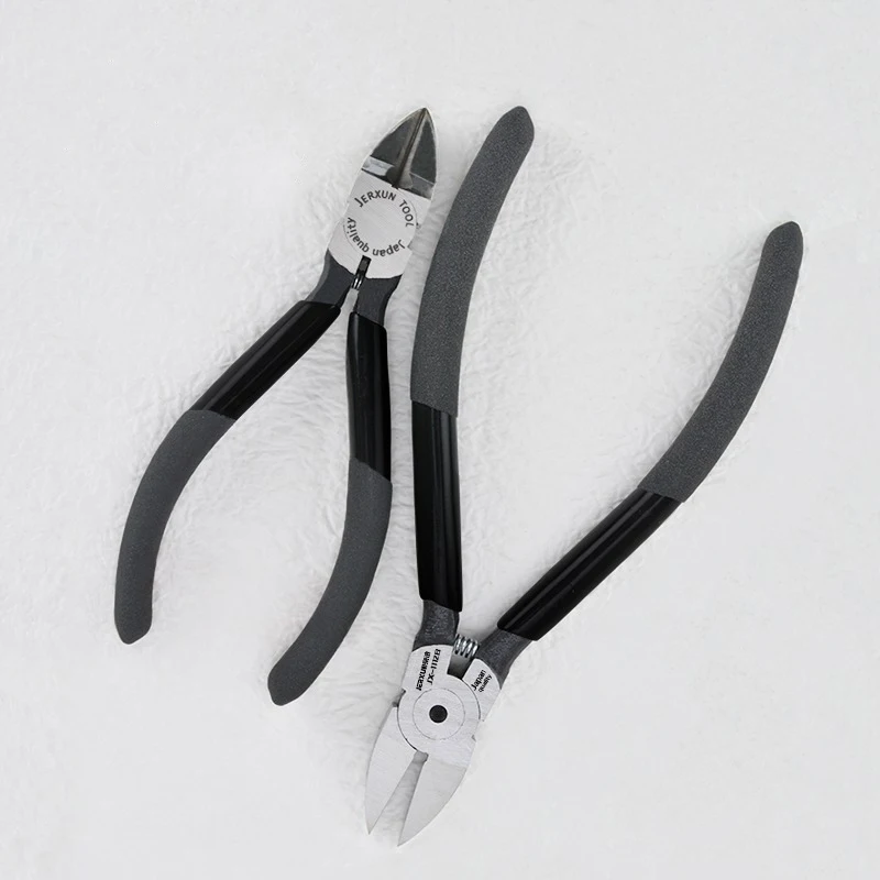 Water Mouth Pliers 5-Inch Oblique Mouth Pliers Offset Mouth Pliers Electrician Wire Cutting Pliers Electronic Scissors