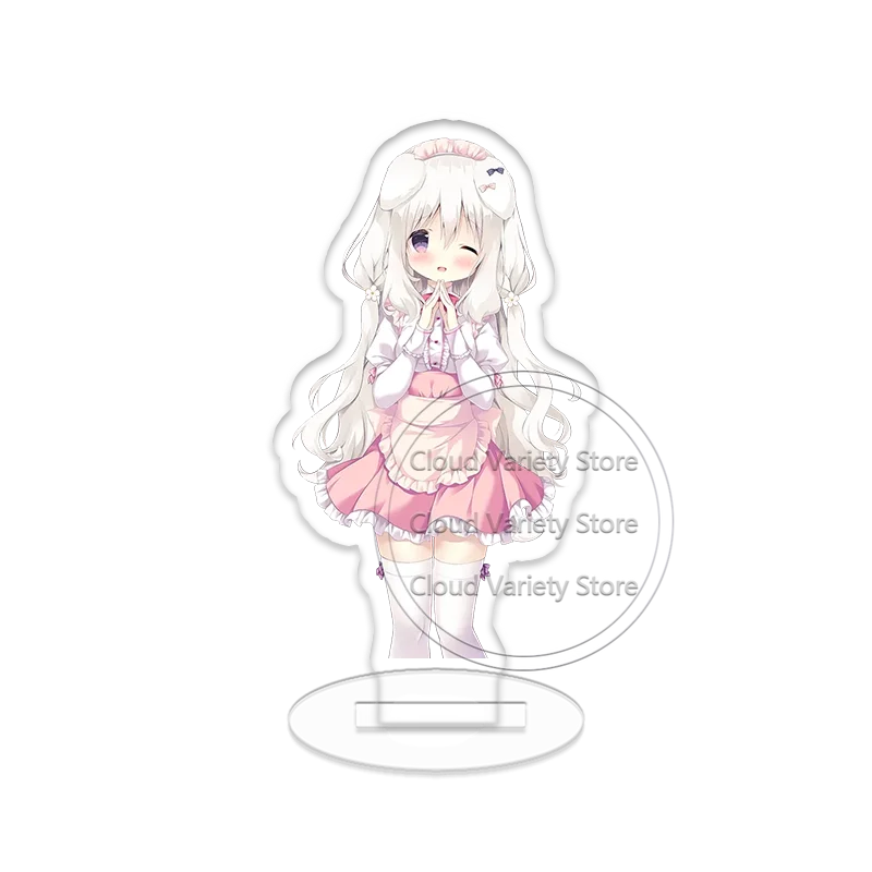 Amairo Chocolate Girl Anime Figure Ornament Stand Collectible Ichigo Cat Girl Chieri Mikuri Game Decor Accessories Birthday Gift view 5