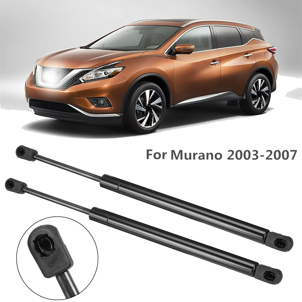 Car Front Engine Bonnet Hood Shock Lift Struts Bar Support Gas Hydraulic Spring for Nissan Murano 2003-2007