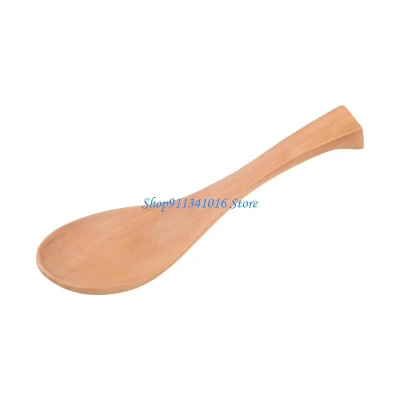 Elegant Wooden Spoon Ergonomic Dishwasher Safe Suitable For Hot Dishes