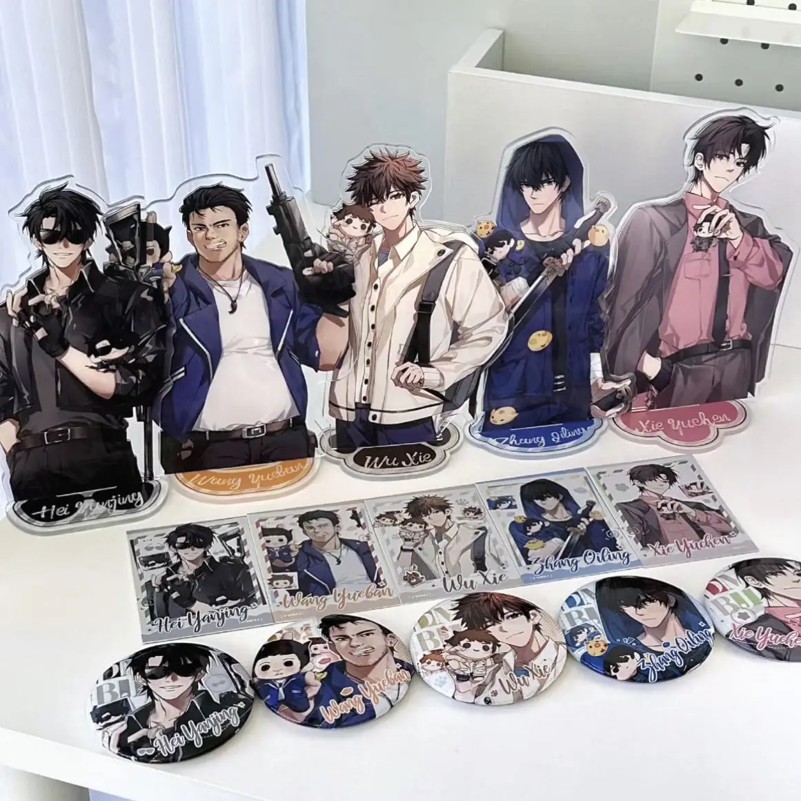 tarjetas-fotograficas-pequenas-de-anime-daomu-biji-de-3-pulgadas-zhang-qiling-lomo-articulos-exquisitos-accesorios-regalo-para-amigos-coleccion-cos-adorno