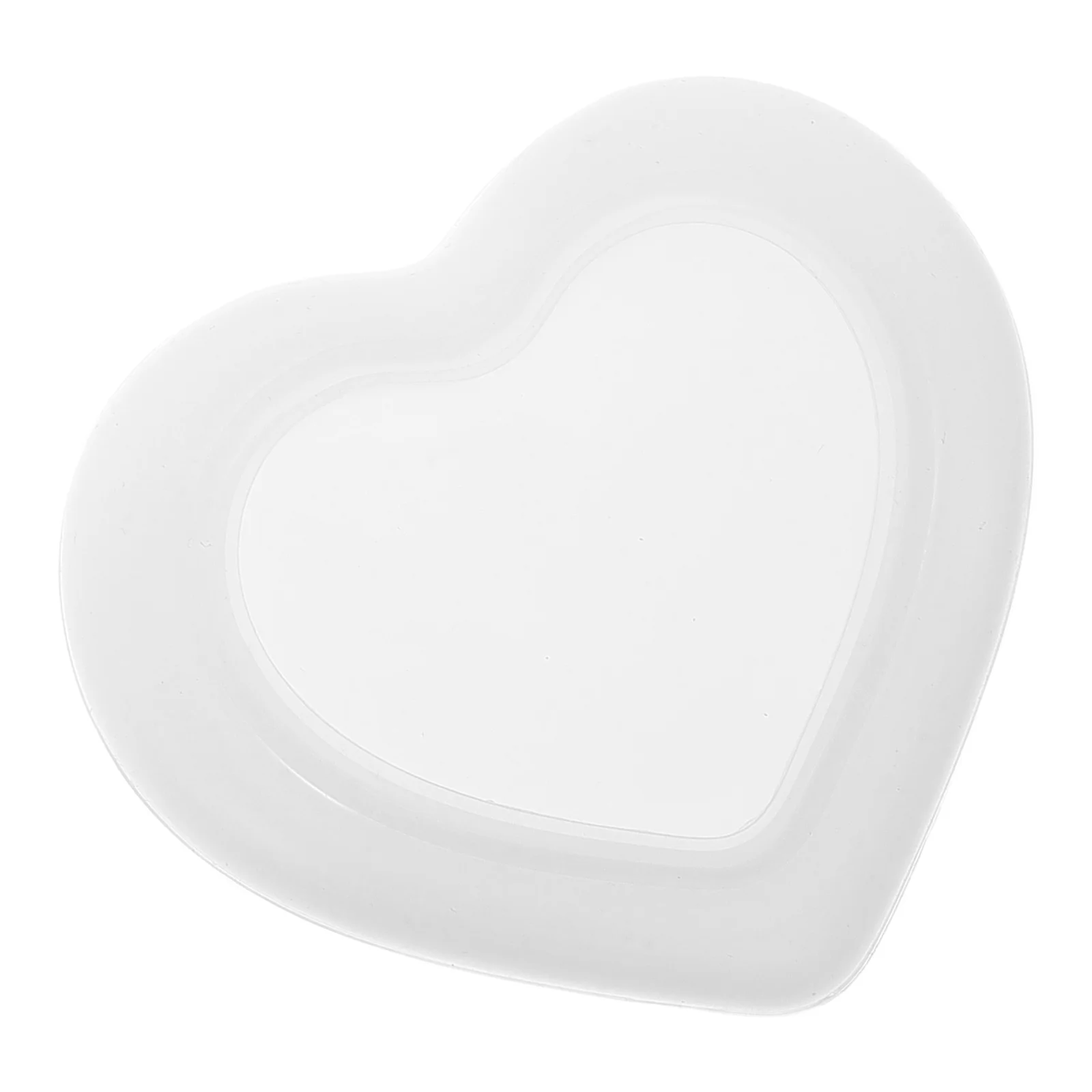 

Heart Shaped Jewelry Tray Mold Silicone Resin Mold for DIY Jewelry Storage Box Creative Craft Tray Resin Silicone