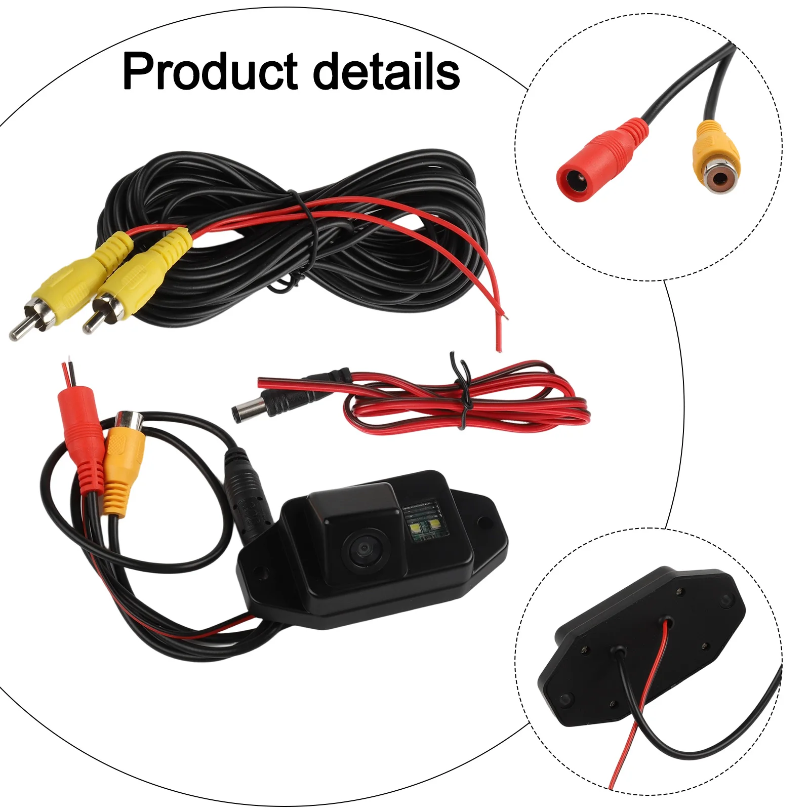 موثوقة سيارة عكس الكاميرا سيارة كاميرا مقاوم للماء عكس الكاميرا سيارة عكس كاميرا لموقف السيارات ABS المواد IPX 68 مقاوم للماء الصف #2