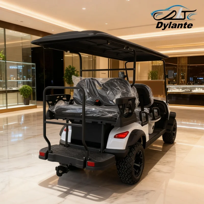 الشركة المصنعة للتخصيص عكس إنذار جديد الكهربائية المتقدمة الطاقة الجديدة عربة الغولف الكهربائية للبيع عربات الغولف للمركبة كعب #4