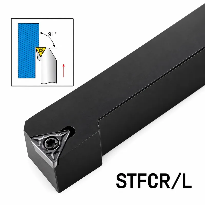 STFCR STFCL STFCR1010H11 STFCR1212 STFCR1616 STFCR2020 STFCR2525 CNC External Turning Tool Holder Lathe Cutter TCMT Inserts