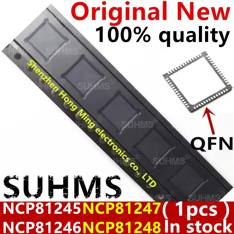 (1piece)100% New NCP81245MNTXG NCP81245 NCP81246MNTXG NCP81246 NCP81247MNTXG  NCP81247 NCP81248MNTXG NCP81248 QFN