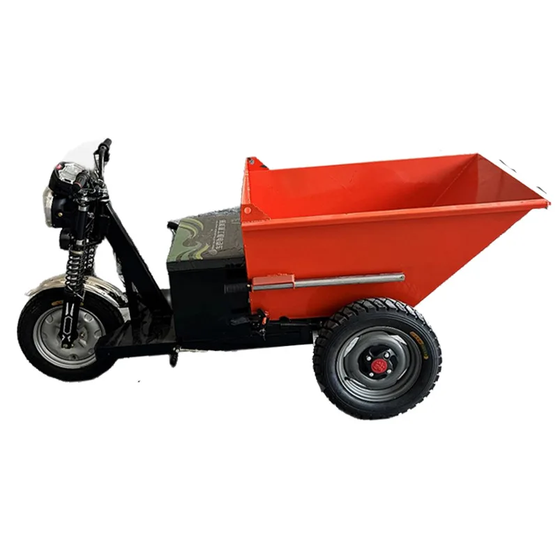 Agricultural pull material pull brick truck station frame ash bucket truck tipping tricycle y