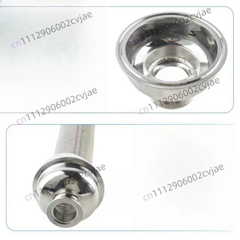 304 stainless steel straight-through pipe filter