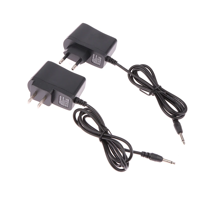 Máquina de coser eléctrica portátil, adaptador de corriente con enchufe europeo/estadounidense, 110V-240V, 50/60Hz, 6V, 1A, adaptador de corriente CA/CC para máquina de coser 101, 1 unidad