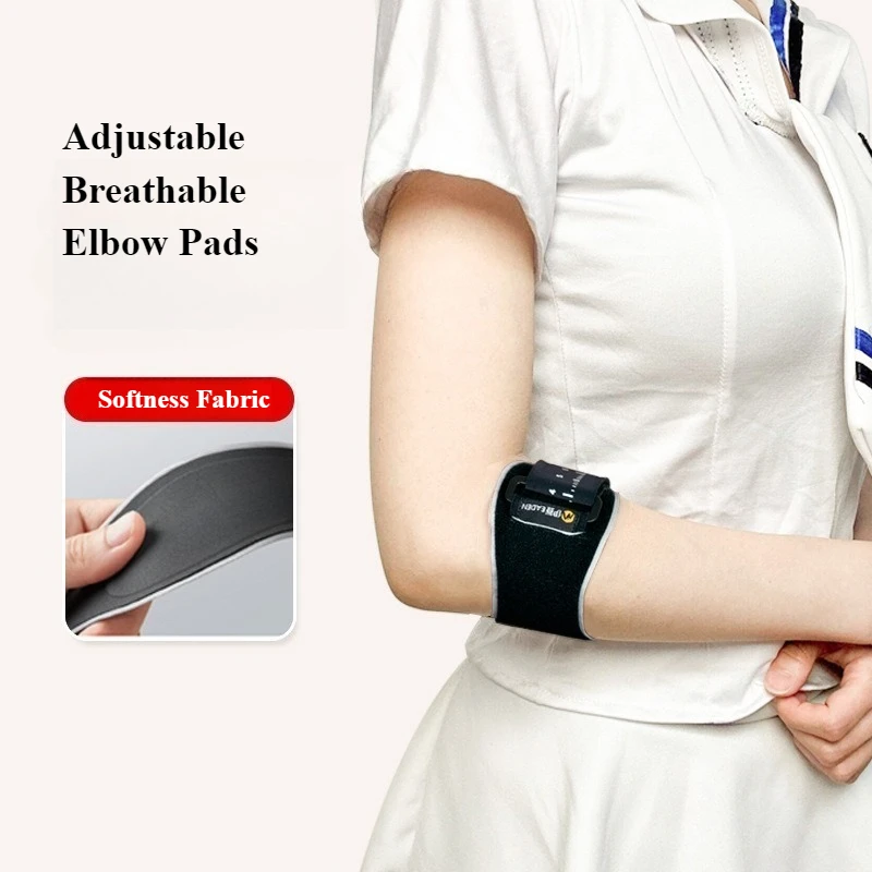 Unisex Adjustable Sporty Elbow Pads Exercise Cloth Accessories Baseball Badminton Use Protective Gear Trainning Arm Fix Armour