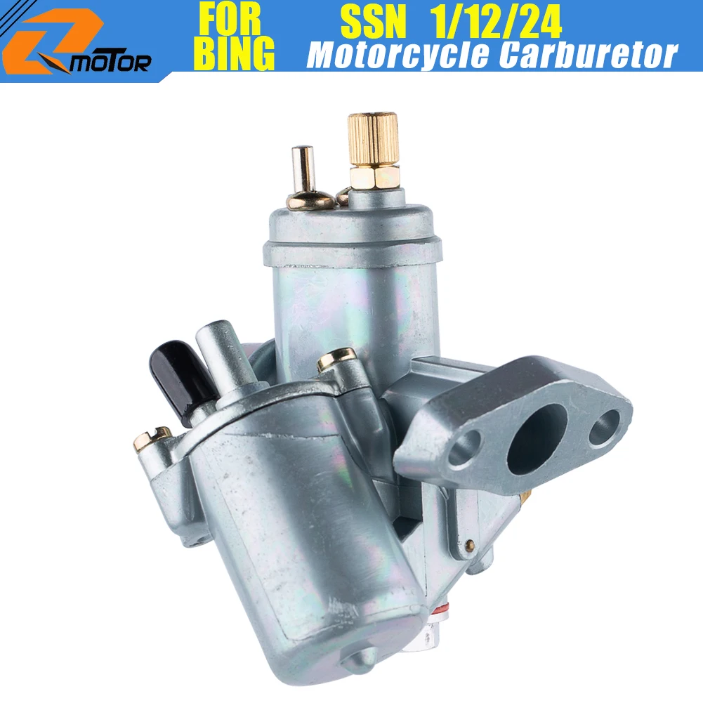 12mm Carburetor For Bing 12 SSN 1/12/24 NSU For Hercules MK3 Tomos Puchs KS50 Batavus Mofas Moped Mokick Scooter Motorcycle