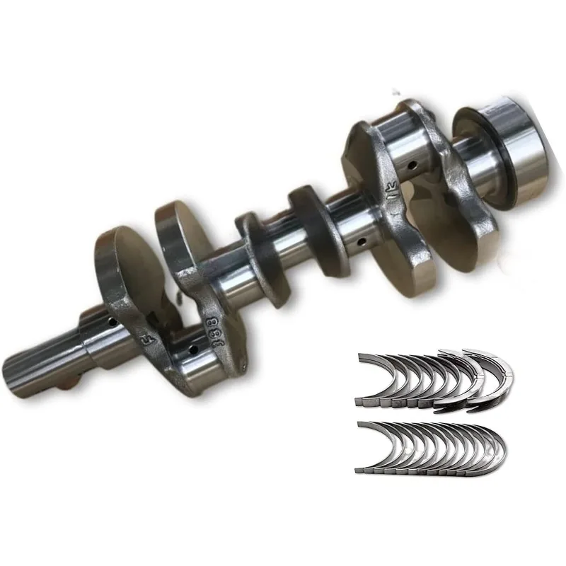 

3TNV84 Crankshaft W/Bearing Set 129004-21001 For Yanmar Komatsu 3D84-3 3D84E-3