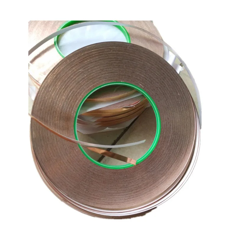 Supply Double Sided Conductive Copper Foil Tape 0.13mm Thickness 50 Meters Length Custom Slit Width