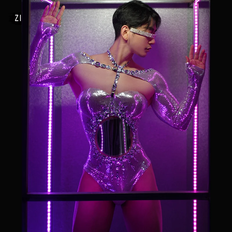 Glittering Luxurious Fully Sequined Tightfitting Club Stage Drag Queen Partycelebration Ball Performance Birthday Dress Night