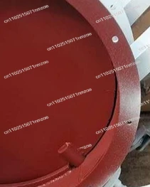Dust Collector Duct Flue Damper Air Control Louver Worm Gear Flap Valve Manual Pneumatic Electric Round Fan Valve
