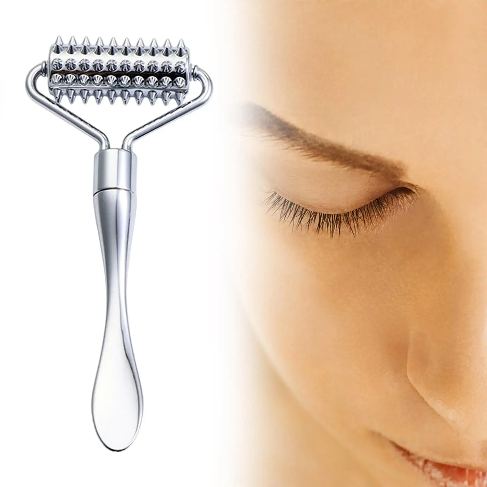 

Acupuncture Massage Roller Gua Sha Tool Massager Trigger Points Massage Tool Facial Massage Tool for Scalp Muscle Foot Hand Arm