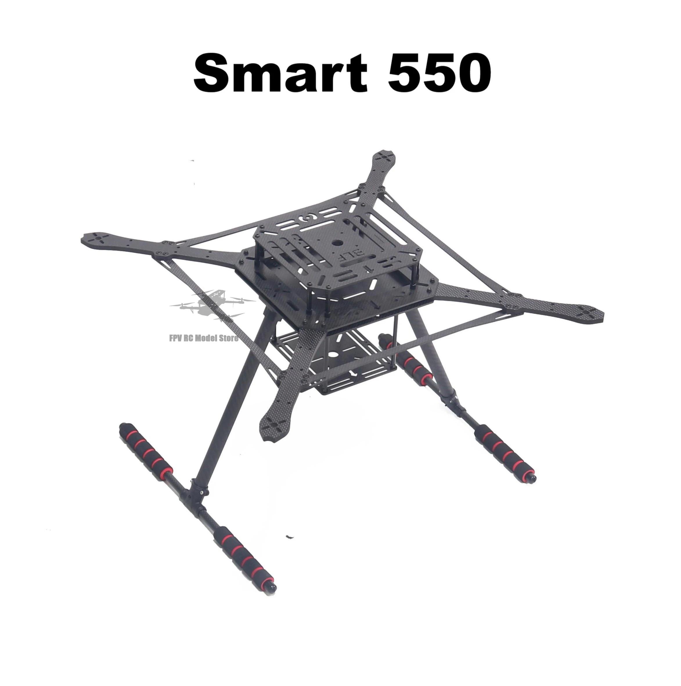 ZD550 550mm cadre de Drone en fibre de carbone FPV Quad APM Pixhawk Ardupilot Quadrotor support RC Multicopter multi-rotor avec train d'atterrissage