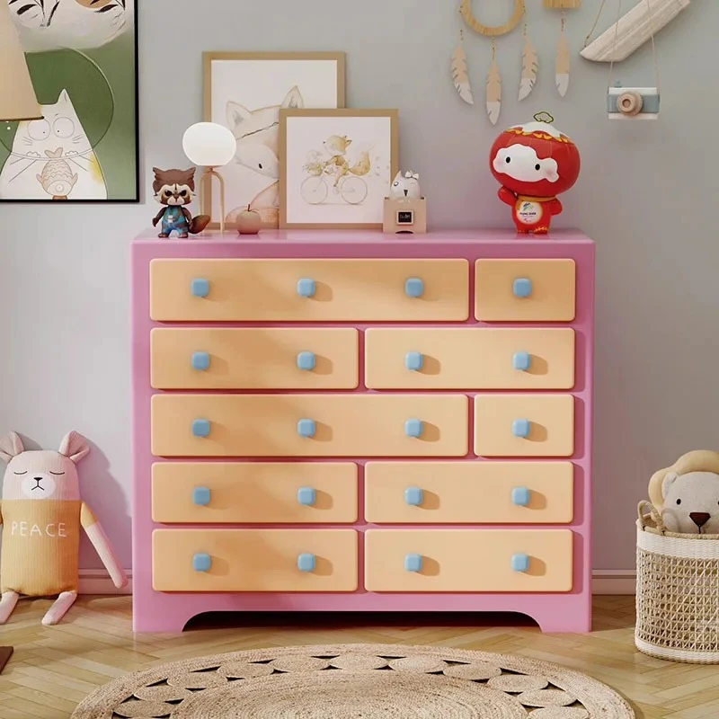 Cute Korean Living Room Cabinets With Drawers Kawaii Trendy Beauty Living Room Cabinets Luxury Modern Móveis Para Casa Furniture