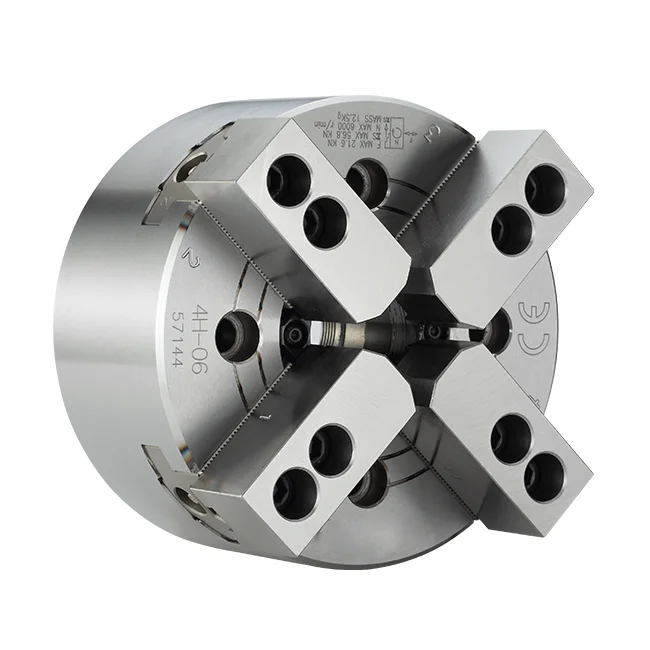 4 Jaw Pneumatic Lathe Chuck 3 Jaw Lathe Power Chuck Price for Vertical Lathe