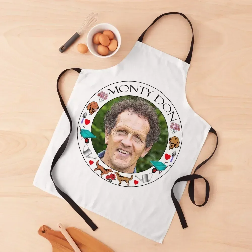 

Monty Don Apron Custom men's barbecue Things For The Home Apron