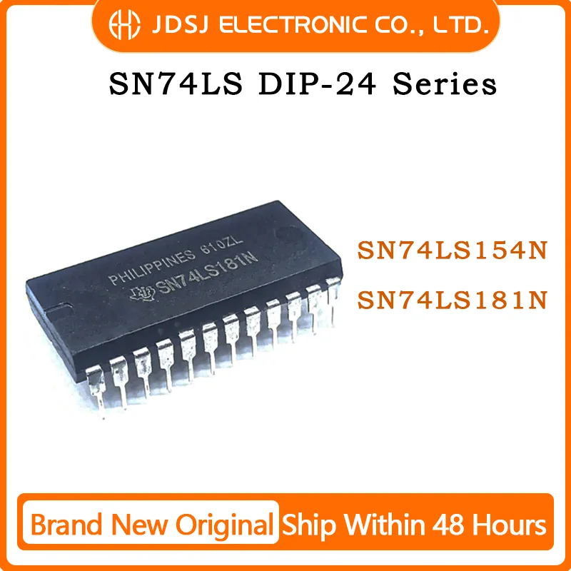 5PCS/10PCS/50PCS/100PCS SN74LS181N 74LS181N IC ARTHMTC UNIT/FUN GEN 24-DIP Original IC Chip