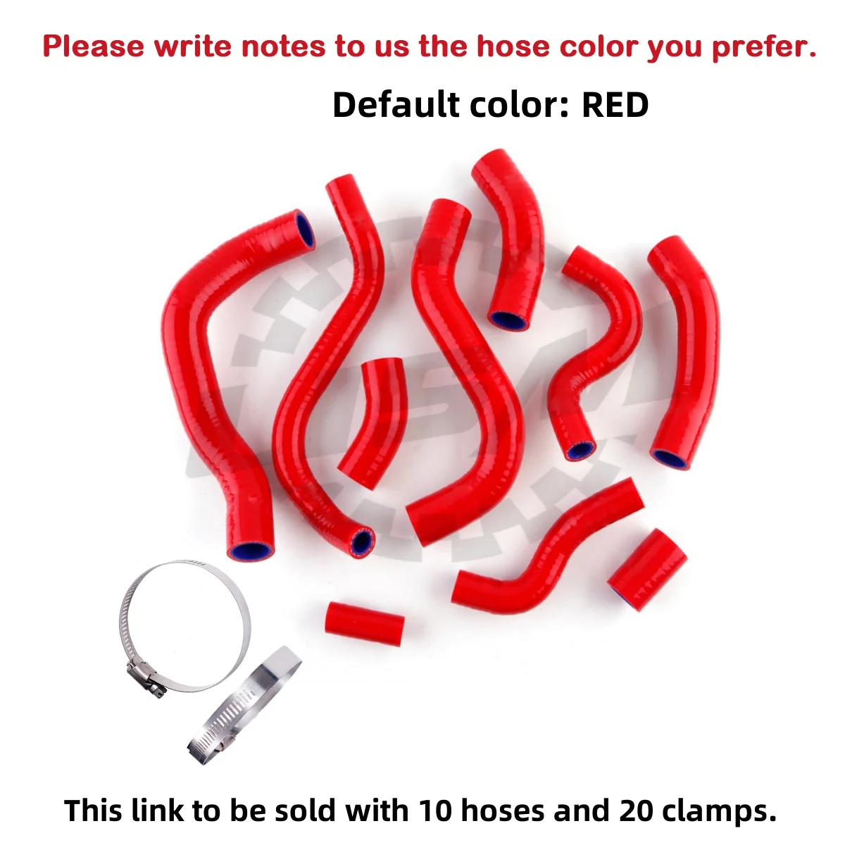 

10PCS 3PLY Silicone Radiator Coolant Hose Kit Pipe For 2012-2018 Honda CBR 1000 RR Fireblade CBR1000RR 2013 2014 2015 2016 2017