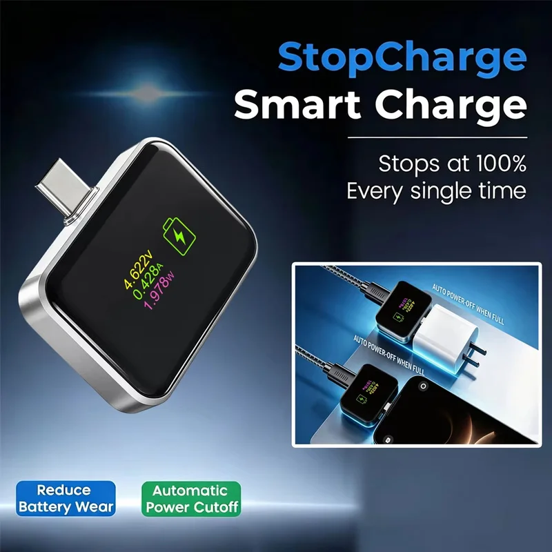 140W AI Smart Auto Power-Off Charger Full Charge Detection Automatic Disconnect For iPhone Android ﻿Accessories