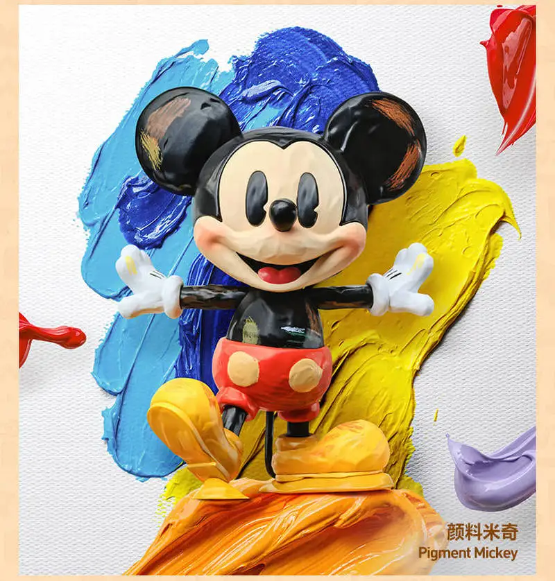 Figurines Popmart Disney Mickey Série Créativité Sans Limites – Boîte Mystère – Jouets Mignons – Modèles à Collectionner – Cadeau Personnalisable