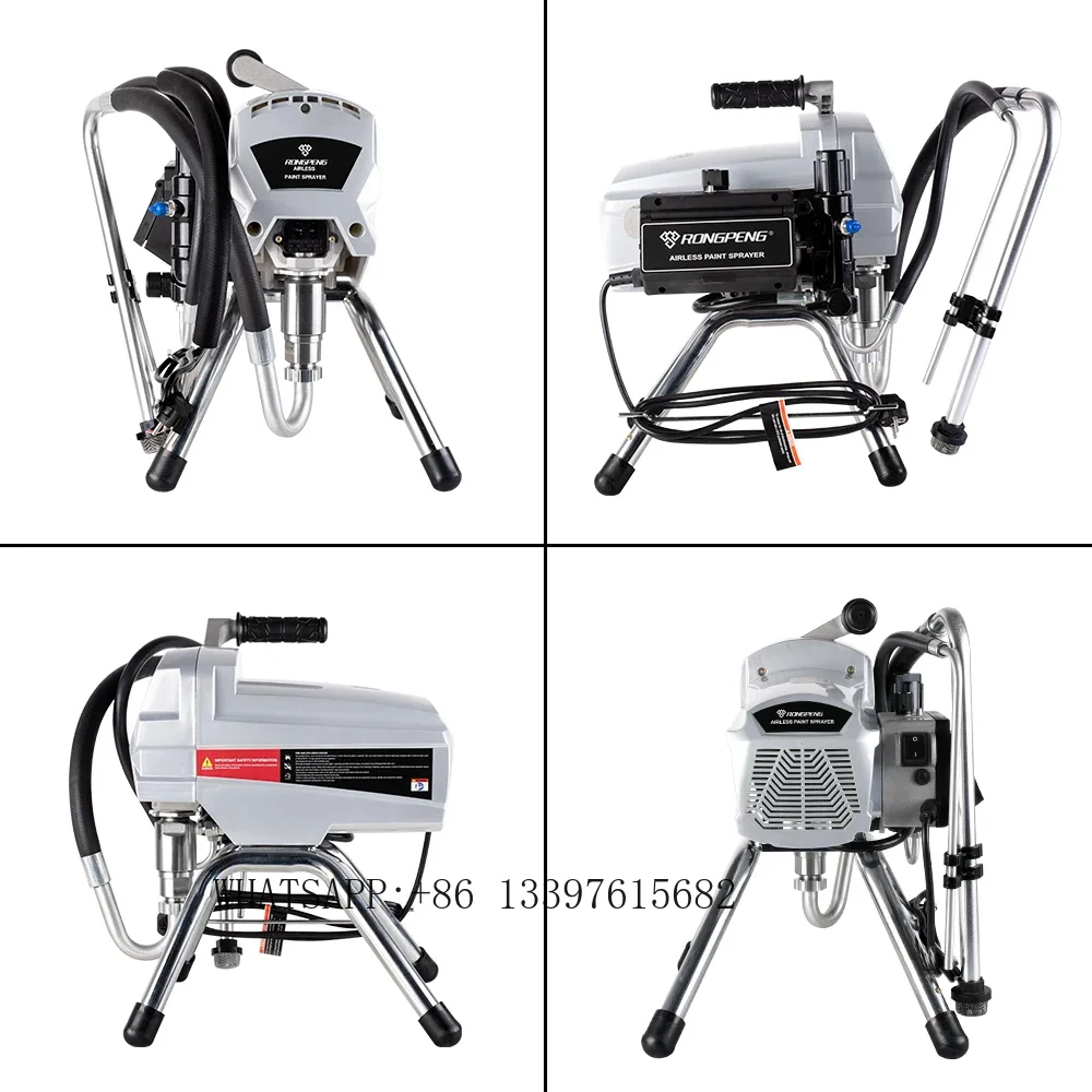 RONGPENG R515 ヘビーエアレスパワーペイントスプレーヤーマシン ピストンポンプ噴霧装置（産業用）