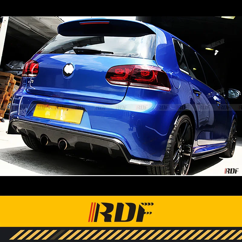 Suitable for  VW GOLF 6 GTI R20 R Volkswagen GOLF 6 GTI R20 R Carbon fiber Exot Rear Lip   Rear Spoiler