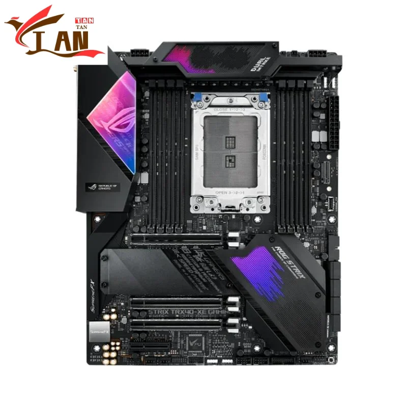 

For ROG STRIX TRX40-XE GAMING Motherboard 256GB PCI-E4.0 M.2 DDR4 ATX TRX40 Mainboard 100% Tested Fully Work TAN