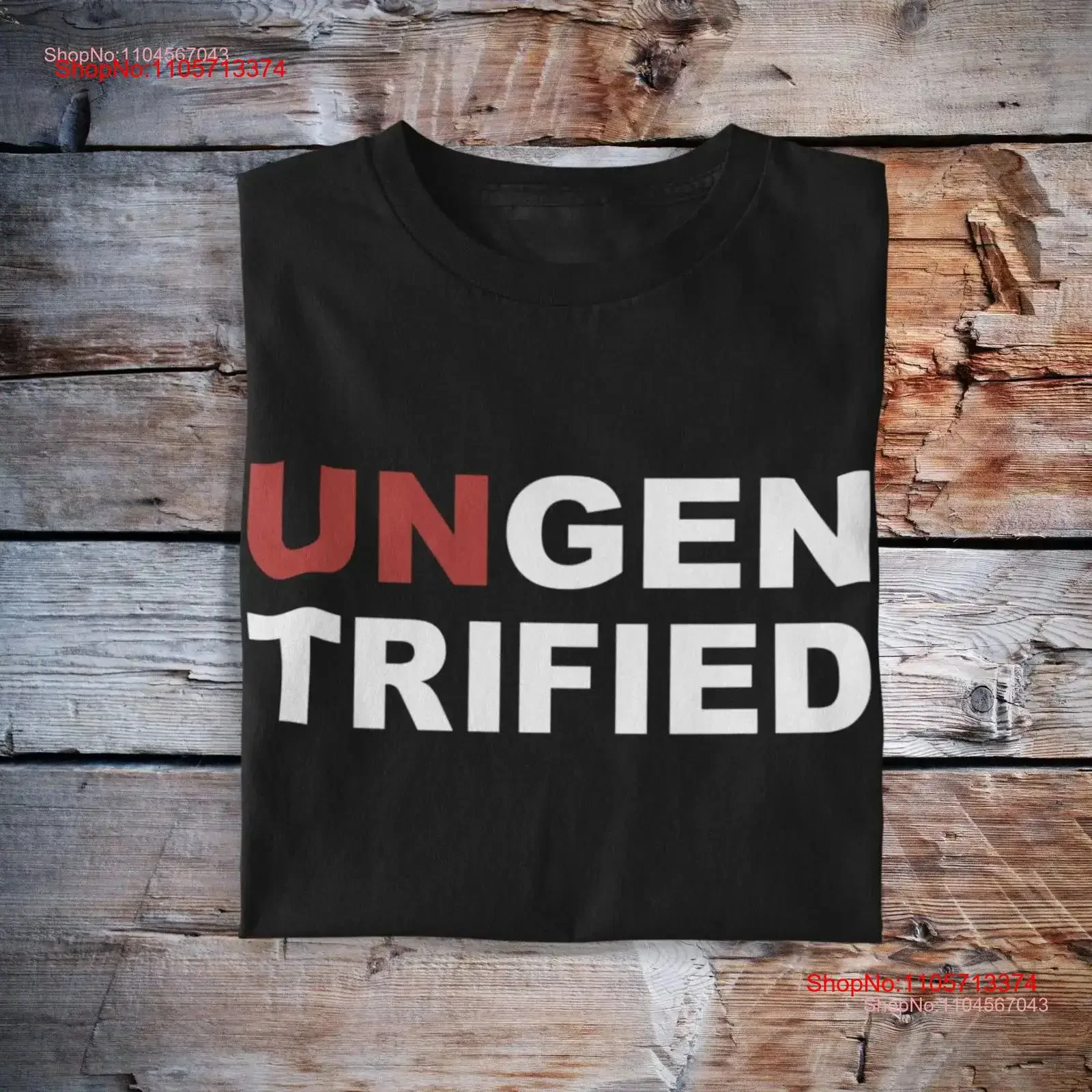 Ungentrified T Shirt Anti Capitalism for Activist vintage Washed Comfortable streetwear Unisex Casual designer clothes homme