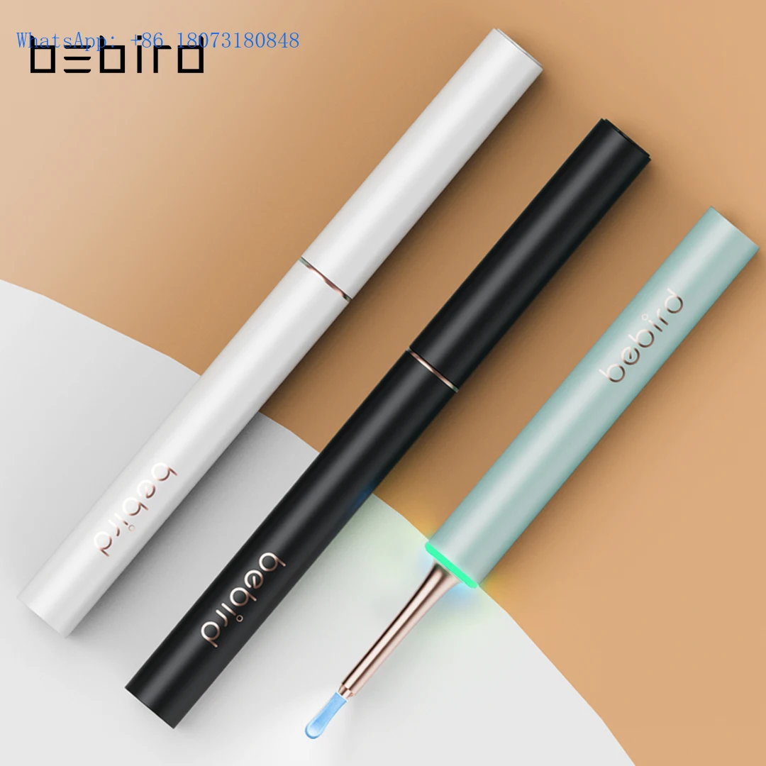 With Acne removal function! Bebird T15 Smart cleaner kit with 5MP HD ultra-fine camera for ear wax removal and Skin Check