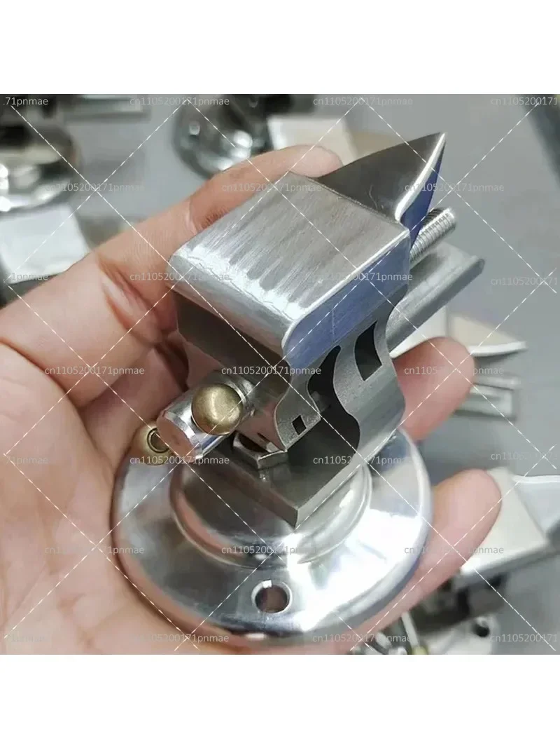 Adjustable Desktop Mini Vise with Anvil Table 304 Stainless Steel Clamp for Watch Repair Jewelry DIY Base for Crafting