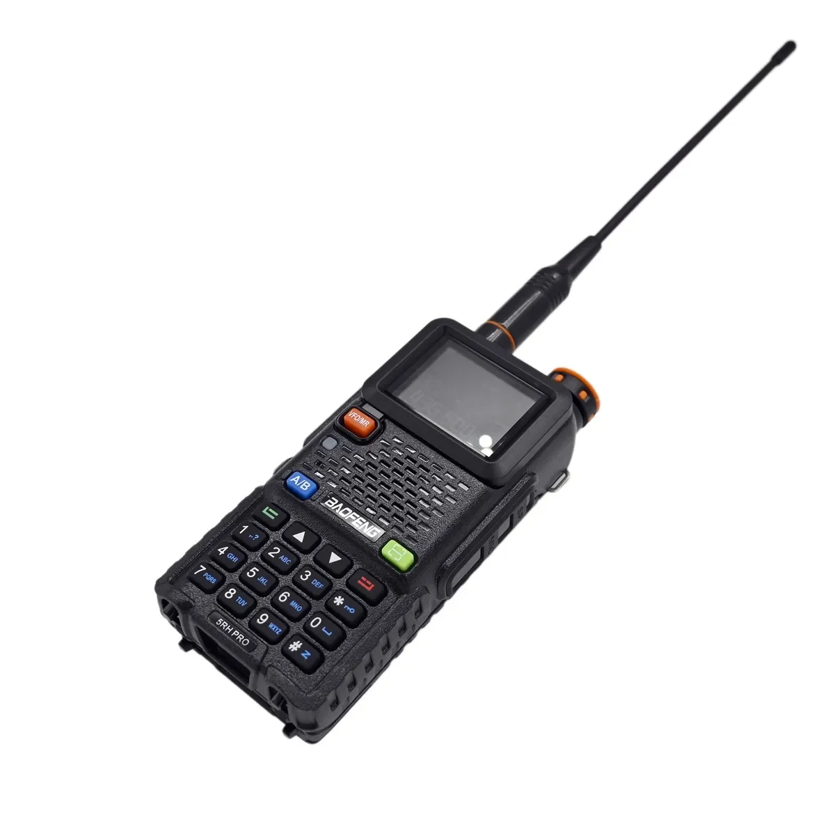 

BAOFENG 5RH Pro Two Way Radio Multi Bands GPS Location APRS Channel Name Edit 10 Zones 640 Channels USB C Charge Port Interphone