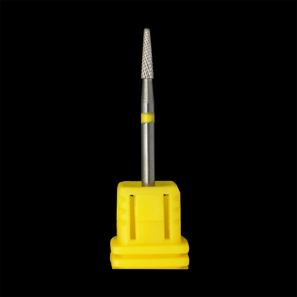 4 Grits Carbide Nail Drill Bit Electric Milling Cutter for Manicure Rotate Burr Remove Gel Polish Tools Nail Files Accessory