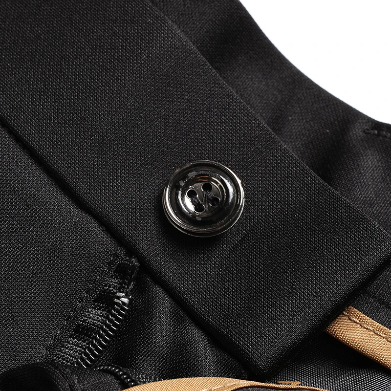 2026 Fashion Men's Stretch Pants Flat Front Formal Dress Pants Black Navy Office Work Pants for Business Party Commuting - view 3