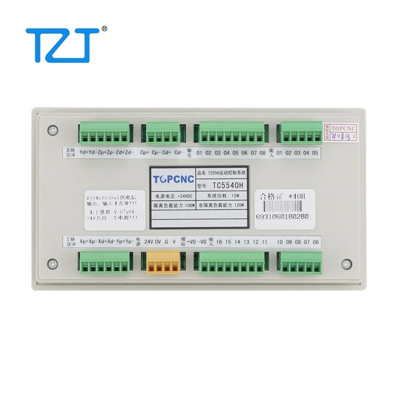 Imagem -05 - Axis Cnc Controller System g Code Motion Controller Mpg para Fresadoras Cnc Tzt-tc5540h