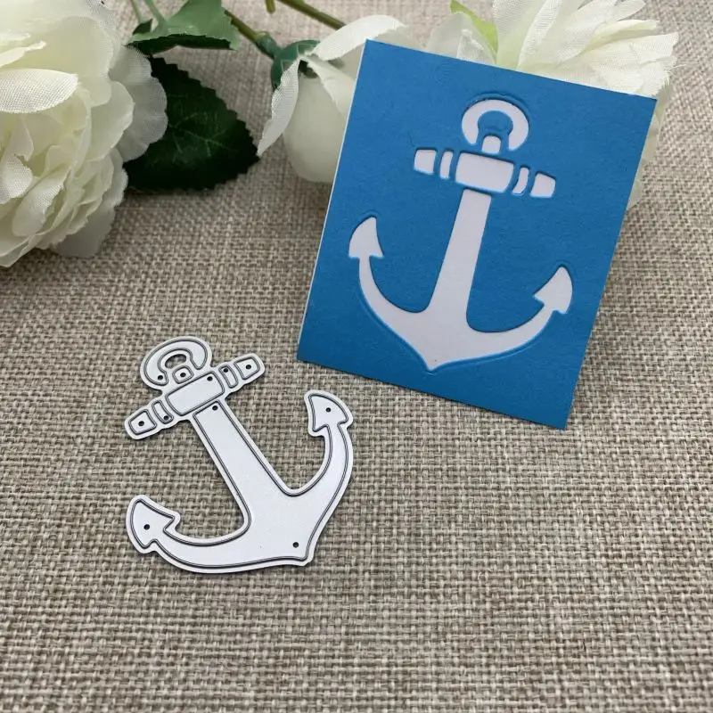 Anchor sign decoration Metal Cutting Dies For DIY Scrapbooking Decorative Embossing Handcraft Die Cutting Template Mold