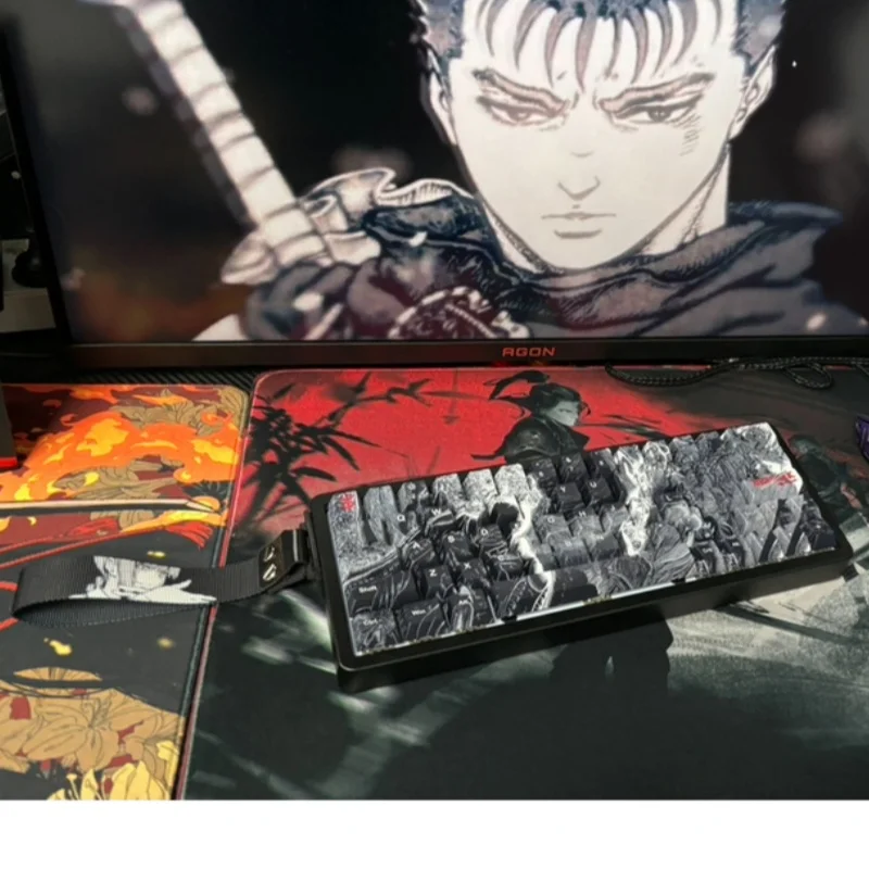 Keycaps Berserk Dark Freak Keycaps Berukir 87 Pasang Keycaps Berikut Cocok Untuk Wooting Ez63 Made 68 Dll
