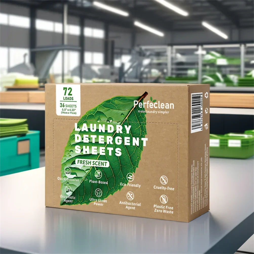 

Wholesale Csutom Stocked Laundry Detergent Sheets as Alternative to Soft Laundry Washing Powder