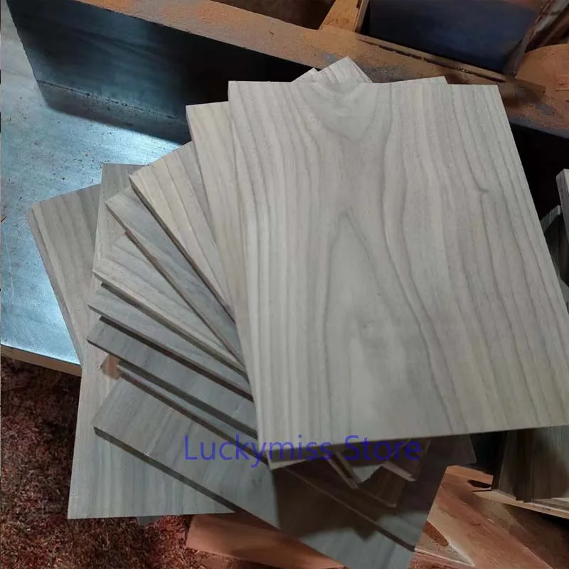 North American Black Walnut Wood Blanks Solid Hardwood Lumber for DIY Carving Tray Stair Tread Table Top Slab Craft Supplies