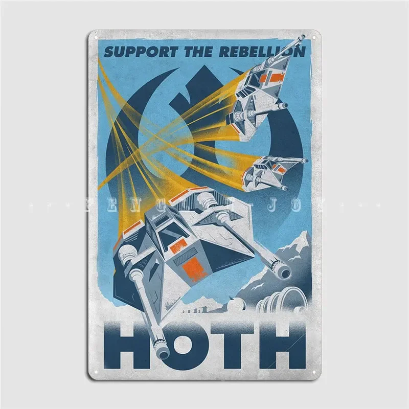 Support The Rebellion Metal Plaque Poster Club Home Pub Garage Vintage Mural Painting Tin Sign Posters