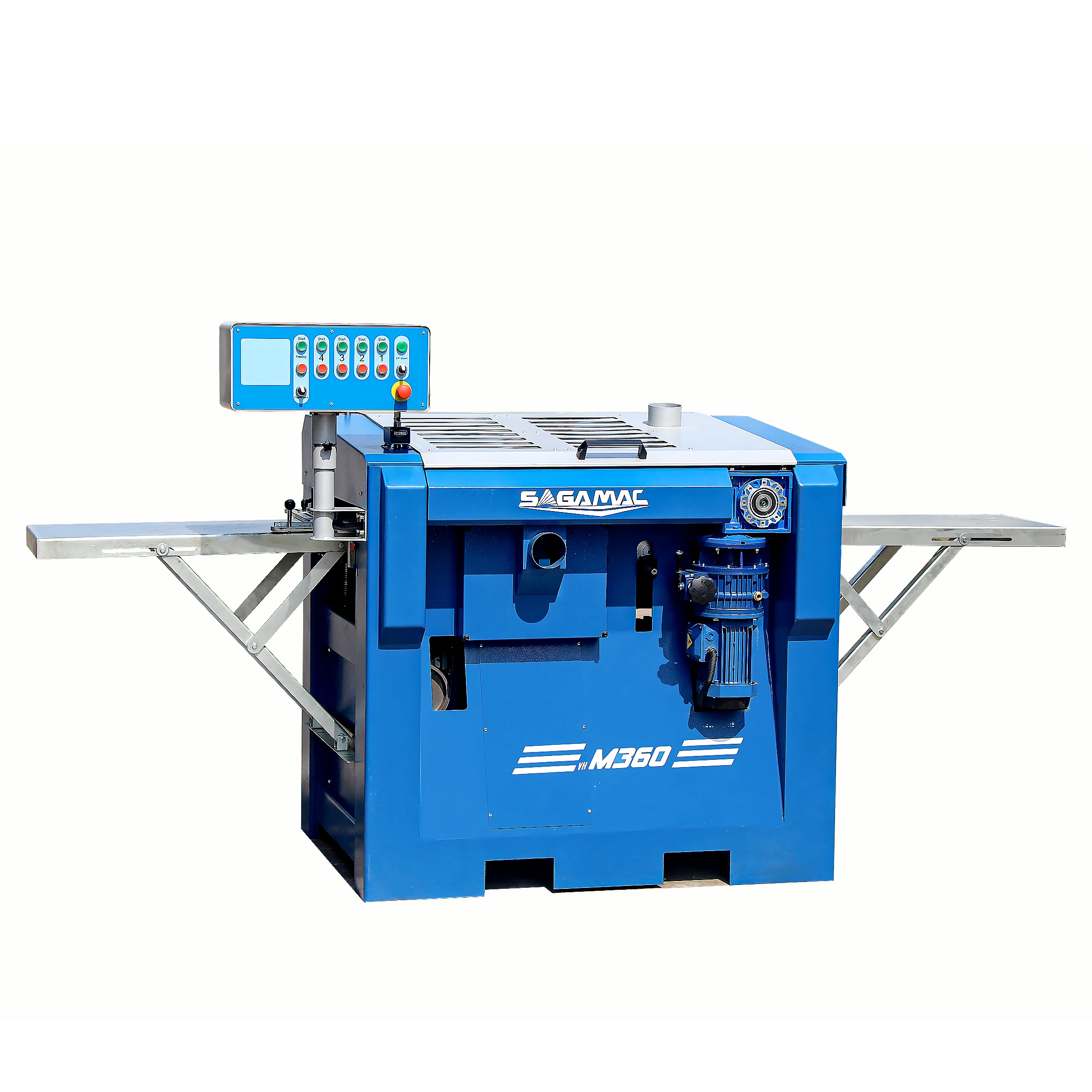 Popular Hot sell Small 4 Side Planer Moulder Machine Multi Function Double Side Planer ENG M360 From SAGA