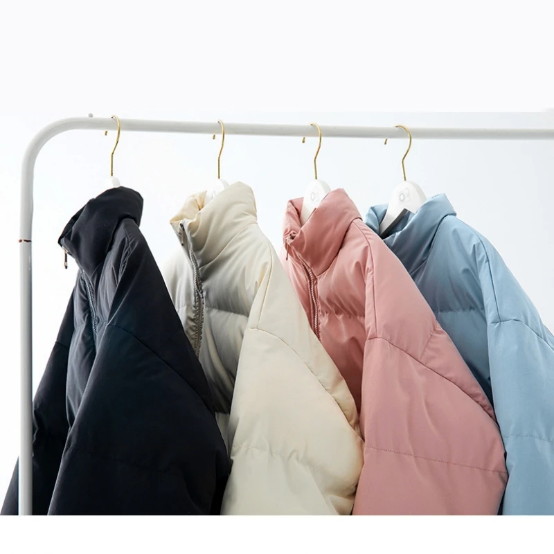 البوب جديد الشتاء الرجال سترة قطن معطف القطن عادية الرجال أسفل سترة سترة منفوخة الوقوف طوق ملابس للرجال #2