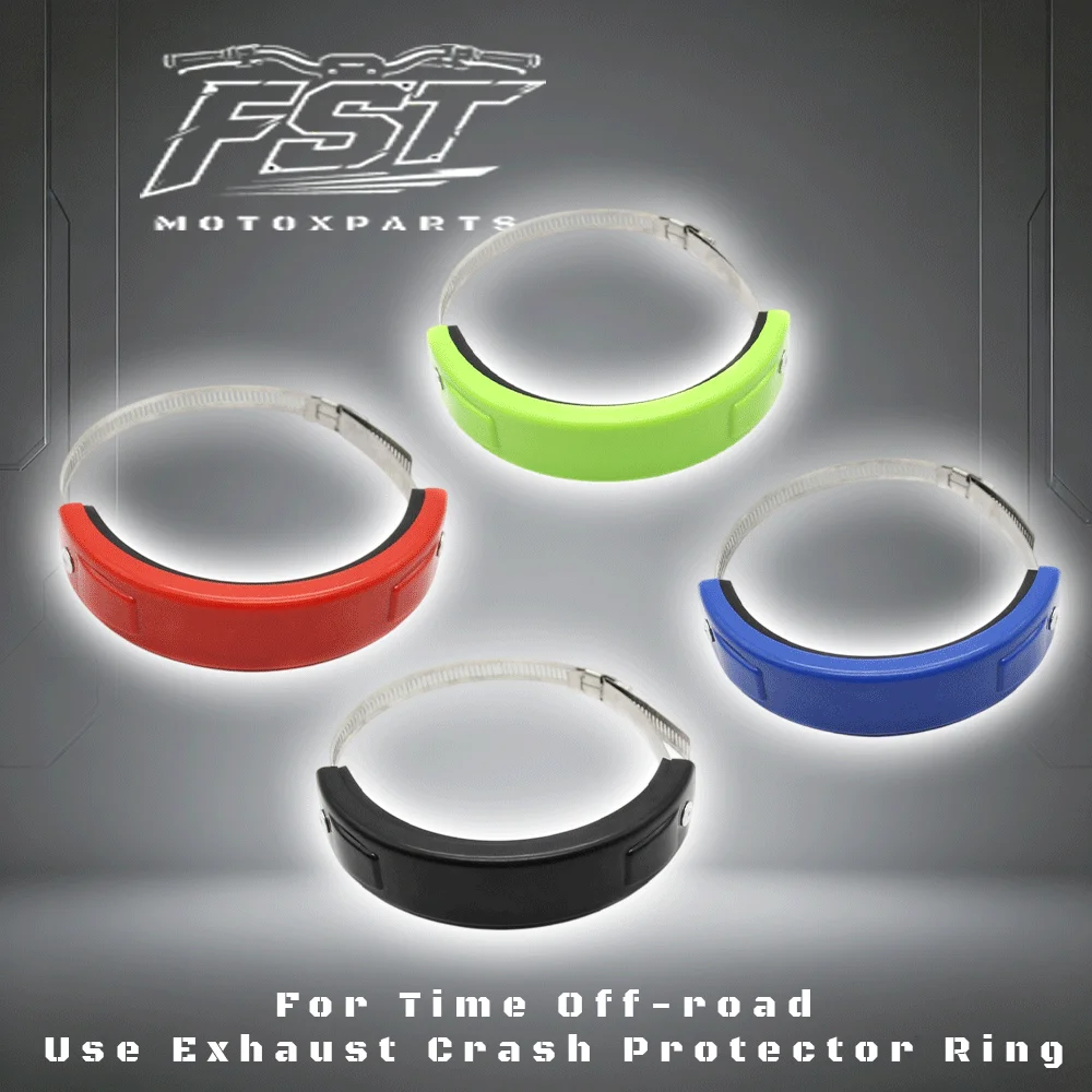 For universal aftermarket exhaust sliders, exhaust protectors, and off-road exhaust anti-scuff rings.