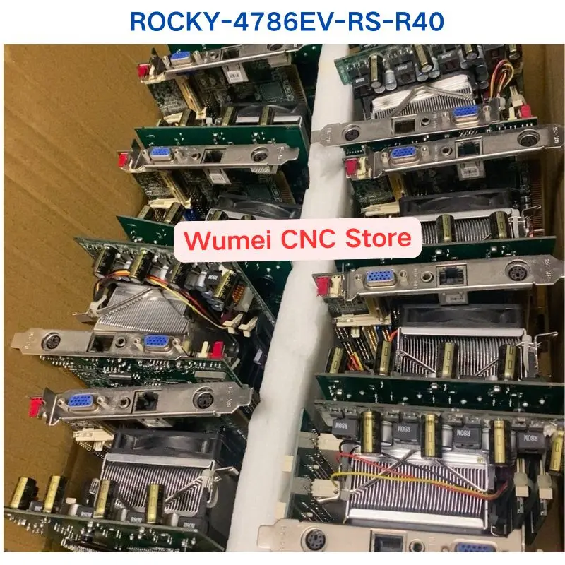 اختبار مستعمل موافق للوحة الأم للتحكم الصناعي IEI منفذ شبكة واحدة ROCKY-4786EV-RS-R40 الإصدار: 4.0 شحن سريع