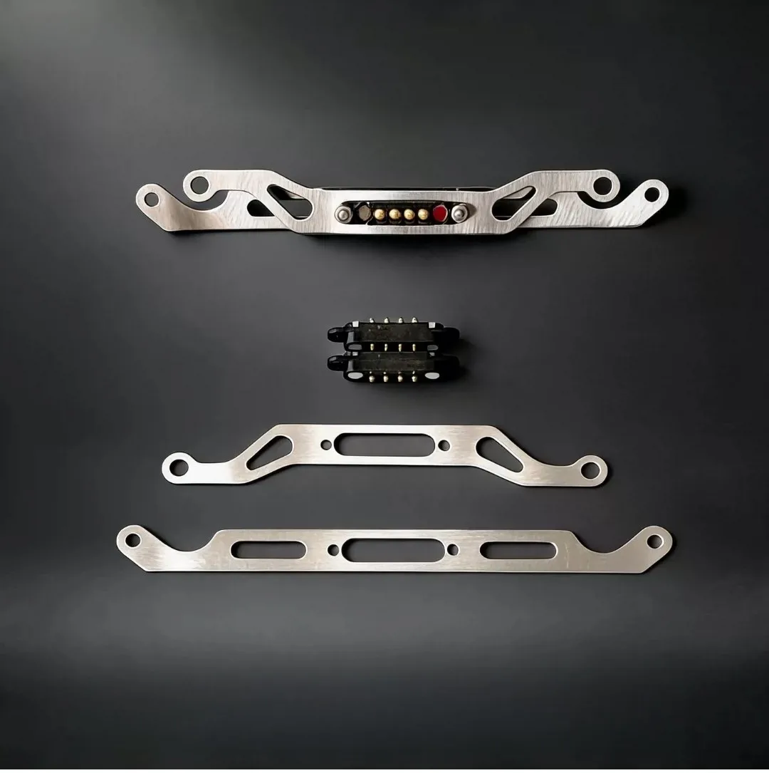 Bumper Magnetic Suction Kit for Tamiya 1/14 RC Truck Sca 770s Upgrade Parts