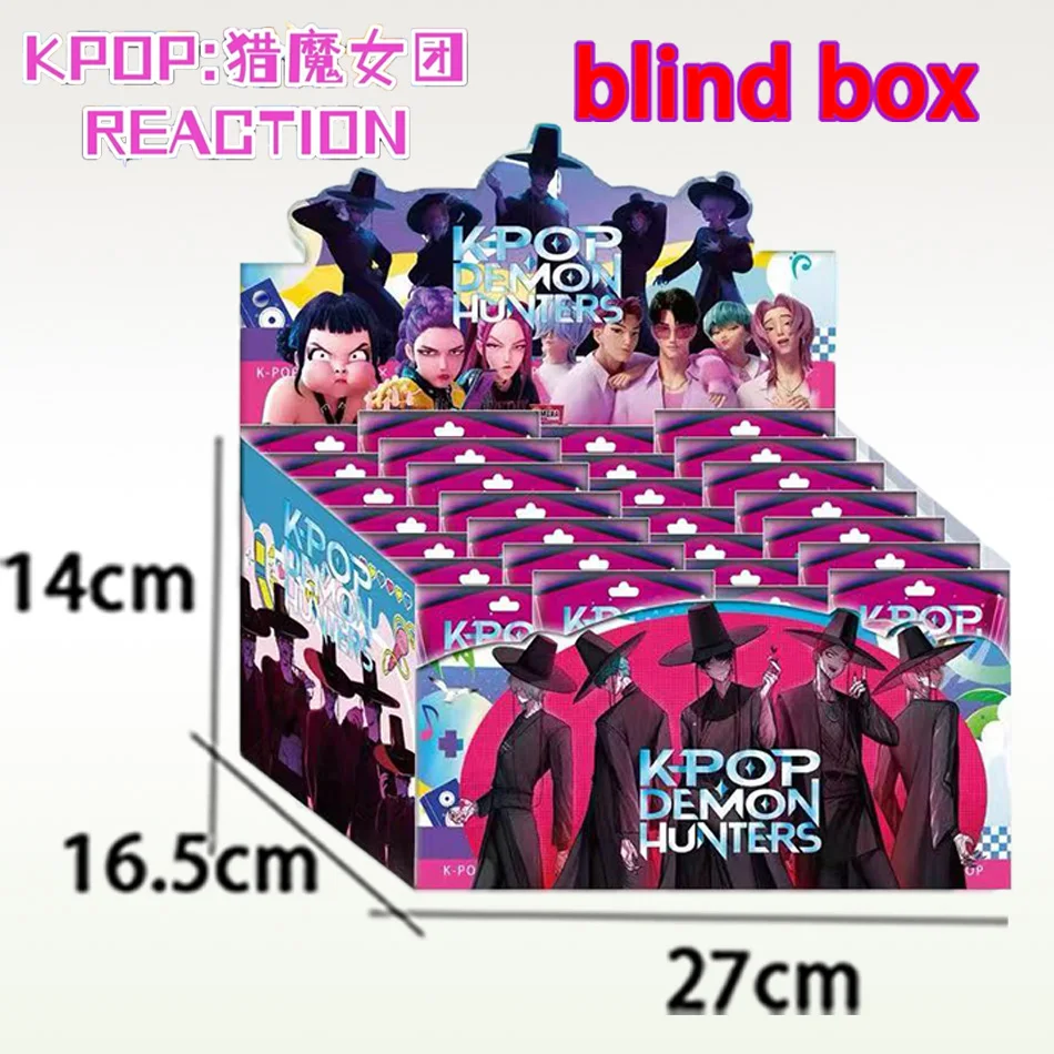 ホットK-POPデモンハンターズ アクションフィギュア ブラインドボックス デルピータイガー ルミ ミラ ゾイ サッシー コレクタブルドール ファンギフト