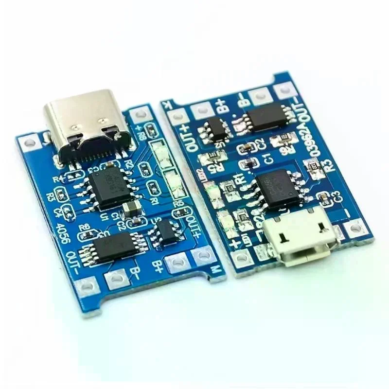 1A Lithium Battery Charger PCB Module Multiple Interfaces Stable Charging Efficiency For DIY Projects And Small Device Repairs